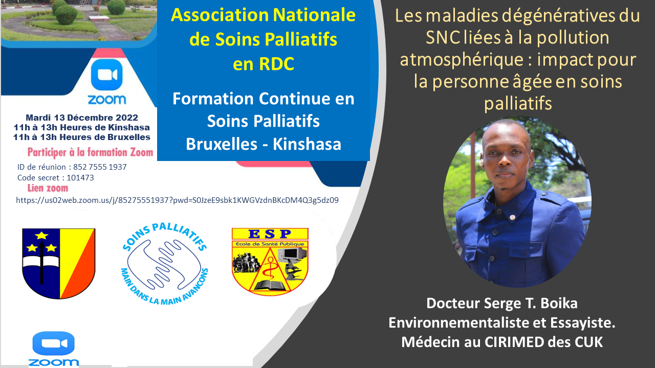 Formation Continue En Soins Palliatifs Par Lassociation Nationale De Soins Palliatifs En Rdc 